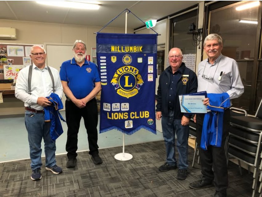 Participants at a Nillumbik Lions community activity